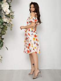 Платья ISSA Plus модель 12567_white Фото