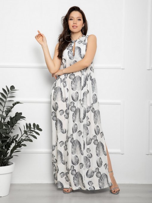 Сукні ISSA Plus модель 12582_multicolor Фото