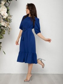 Сукні ISSA Plus модель 12583_blue Фото