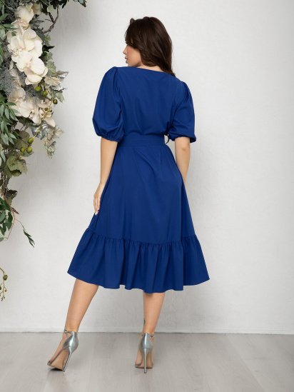 Сукні ISSA Plus модель 12583_blue — фото 3 - INTERTOP