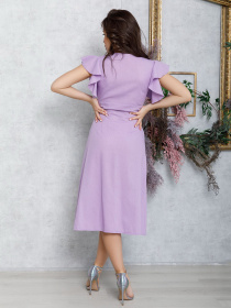 Сукні ISSA Plus модель 12591_lilac Фото