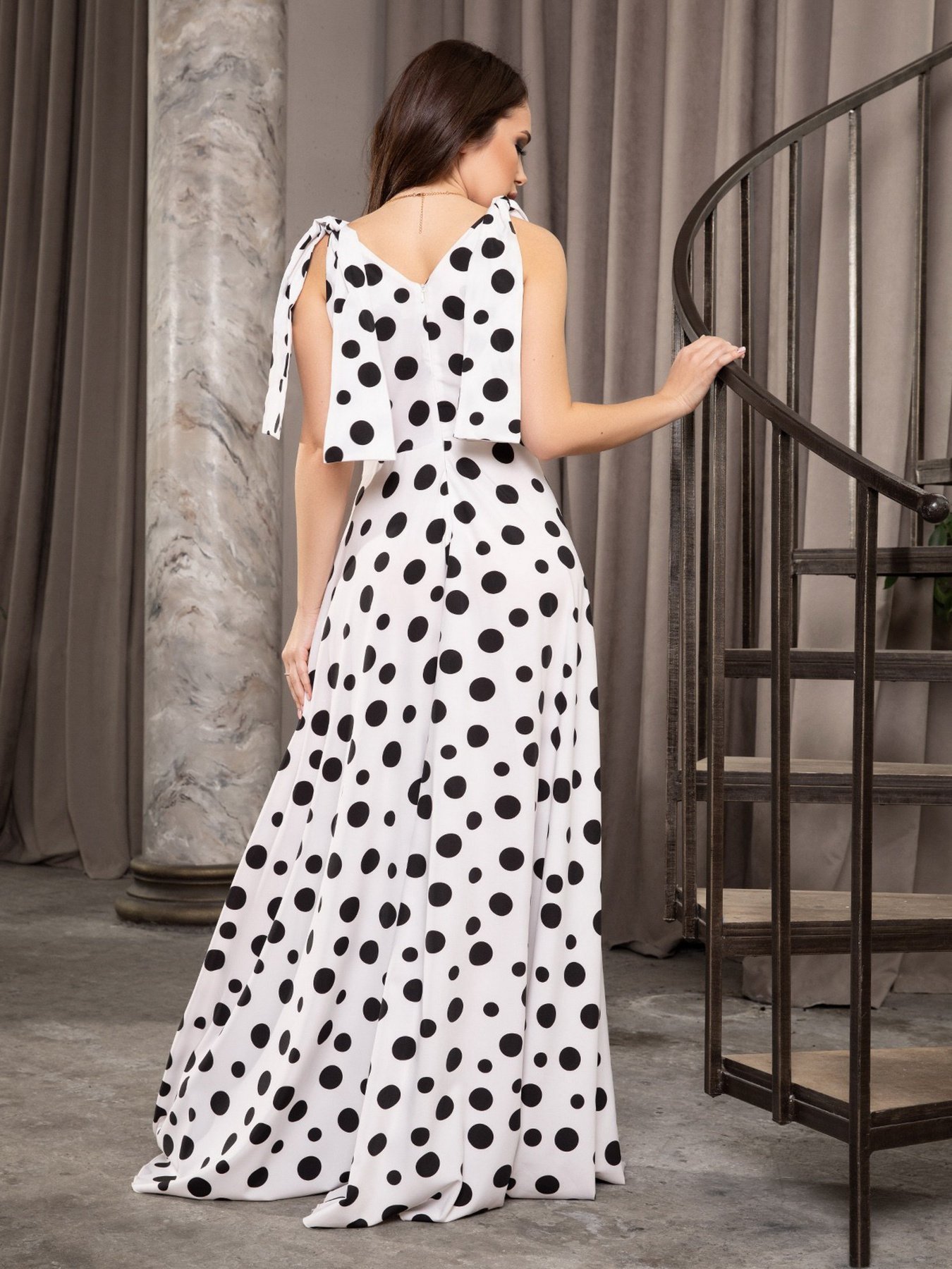 Платья ISSA Plus модель 12624_white Фото