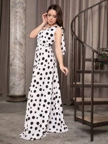 Платья ISSA Plus модель 12624_white Фото