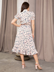 Сукні ISSA Plus модель 12635_pink Сукні ISSA Plus модель 12635_pink Фото