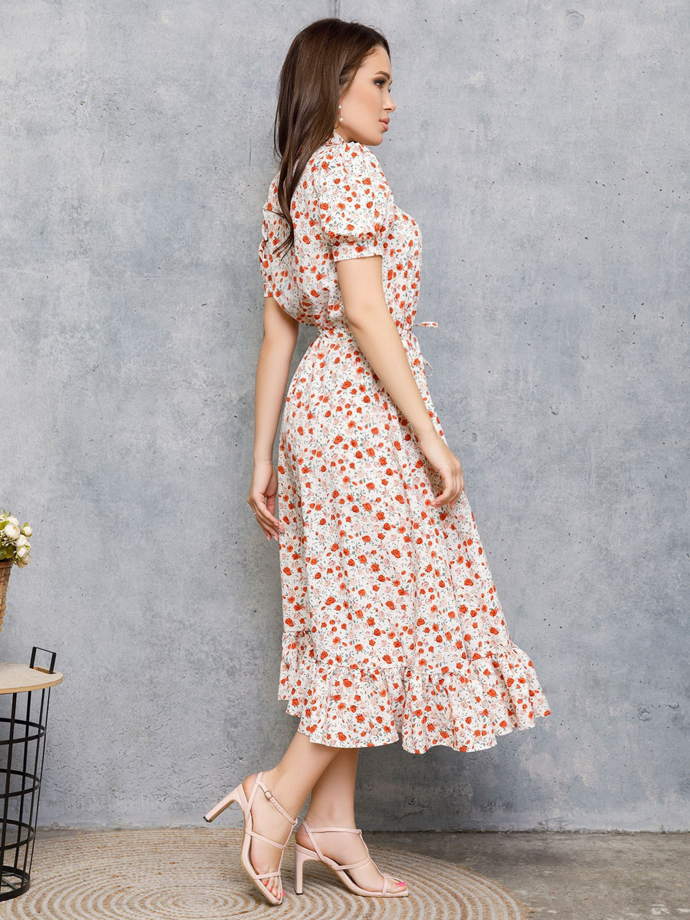 Платья ISSA Plus модель 12636_white Фото