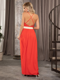 Платья ISSA Plus модель 12651_red Фото