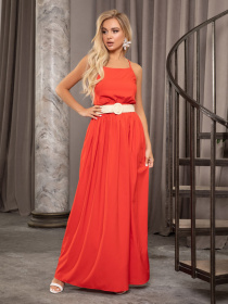 Платья ISSA Plus модель 12651_red Фото