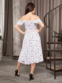 Платья ISSA Plus модель 12657_white Фото