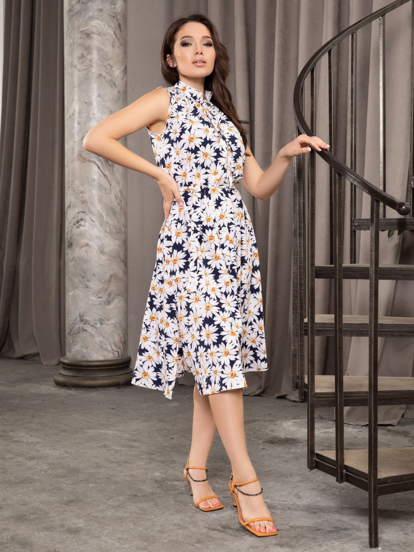 Платья ISSA Plus модель 12684_blue Фото