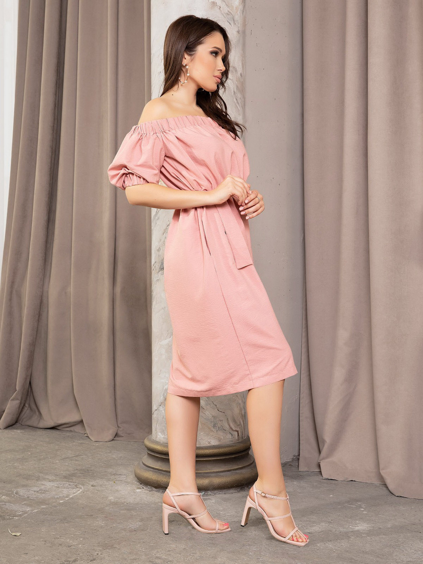 Сукні ISSA Plus модель 12694_pink Сукні ISSA Plus модель 12694_pink Фото