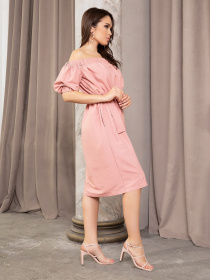 Сукні ISSA Plus модель 12694_pink Сукні ISSA Plus модель 12694_pink Фото