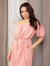 Сукні ISSA Plus модель 12694_pink Сукні ISSA Plus модель 12694_pink Фото