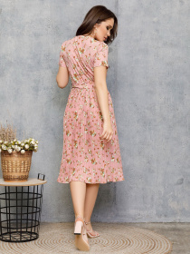 Сукні ISSA Plus модель 12702_pink Фото