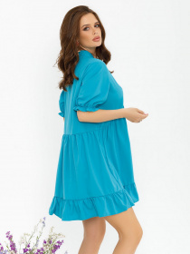 Платья ISSA Plus модель 12773_turquoise Фото