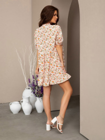 Платье мини ISSA Plus модель 12774_multicolor Фото