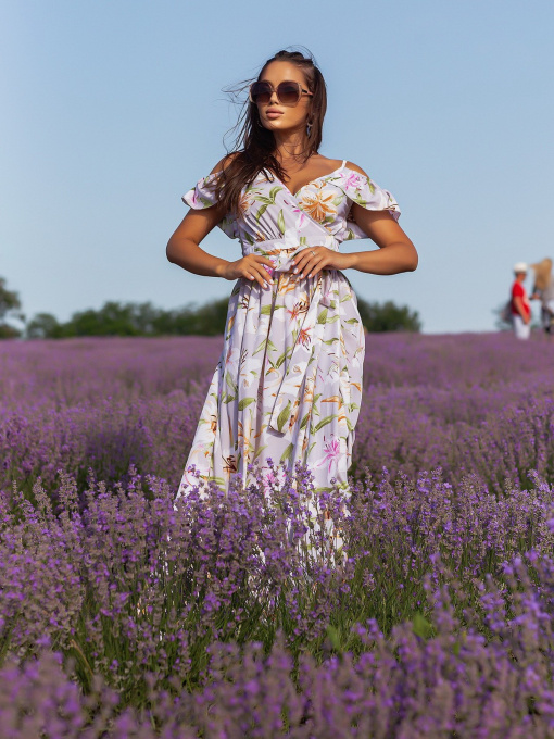 Сукні ISSA Plus модель 12793_multicolor Фото