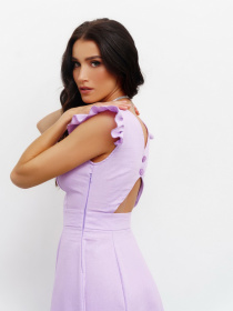 Сарафан ISSA Plus модель 12803_lilac Фото