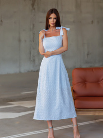 Сукні ISSA Plus модель 12833_blue Фото