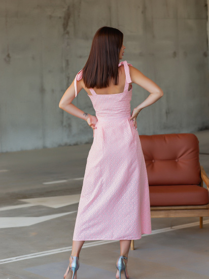 Сукні ISSA Plus модель 12833_pink — фото 3 - INTERTOP