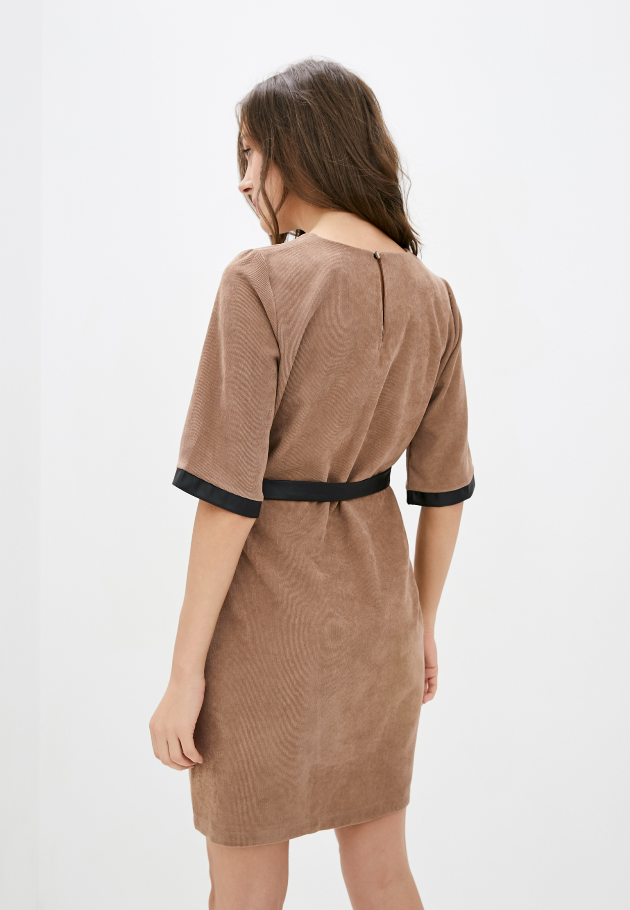 Платье мини ISSA Plus модель 12868_beige Фото