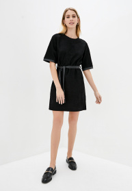 Платье мини ISSA Plus модель 12868_black Фото