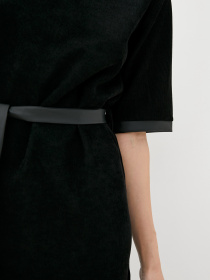 Платье мини ISSA Plus модель 12868_black Фото