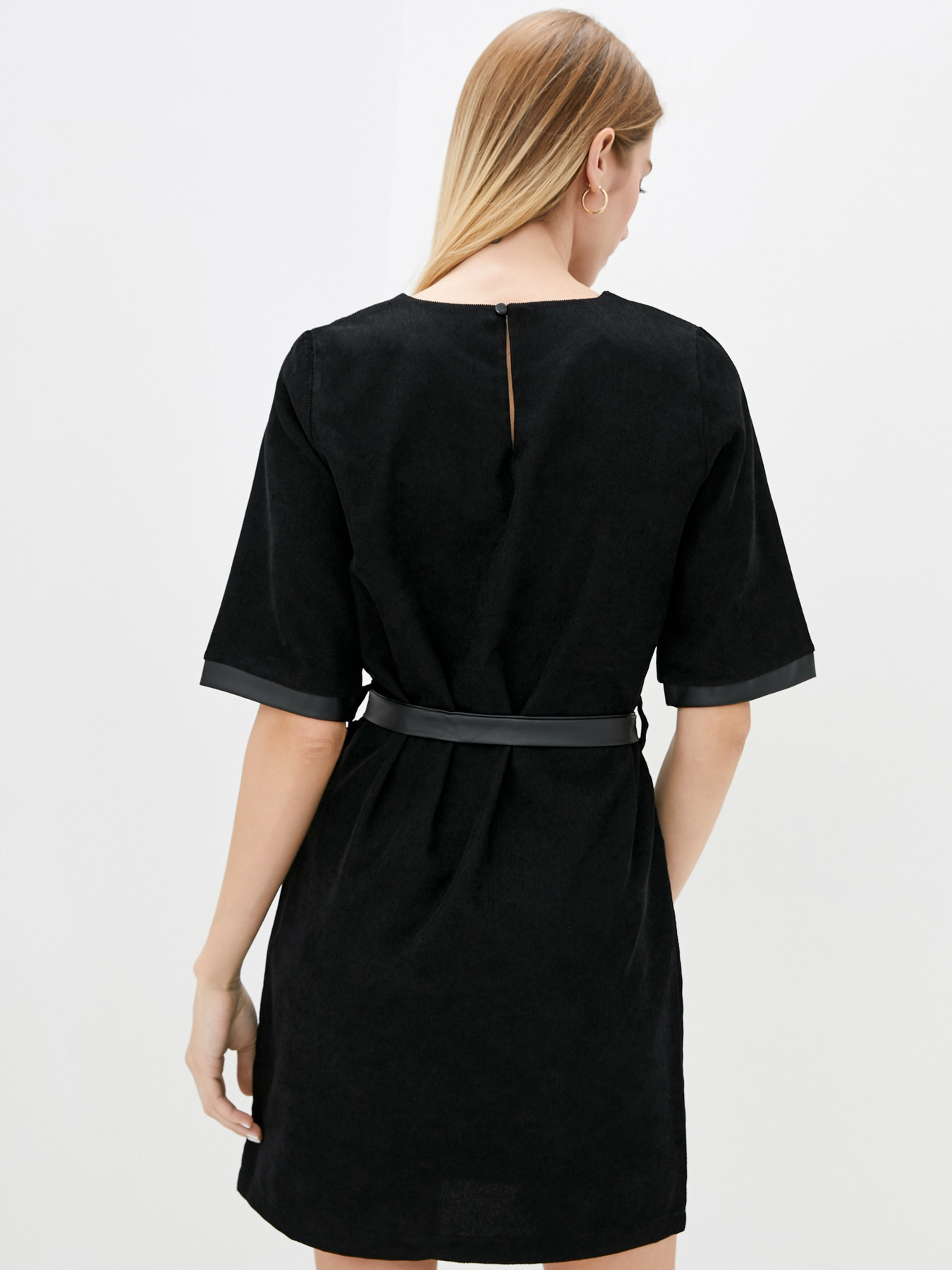 Сукня міні ISSA Plus модель 12868_black Сукня міні ISSA Plus модель 12868_black Фото