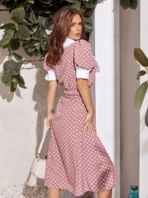 Сукні ISSA Plus модель 12873_multicolor Фото