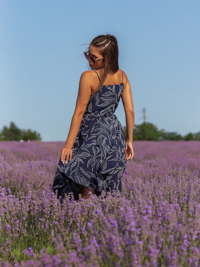 Сукні ISSA Plus модель 13030_blue — фото 4 - INTERTOP