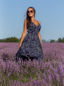 Сукні ISSA Plus модель 13030_blue Фото