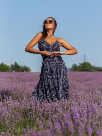 Сукні ISSA Plus модель 13030_blue Фото