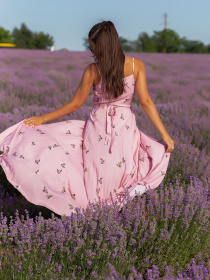 Сукні ISSA Plus модель 13036_pink Фото