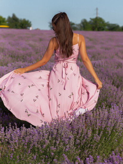 Сукні ISSA Plus модель 13036_pink — фото 4 - INTERTOP