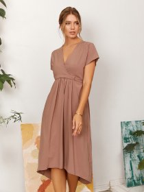 Платья ISSA Plus модель 13052_beige Фото