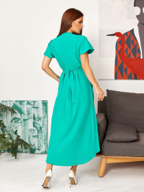 Платья ISSA Plus модель 13052_green Фото
