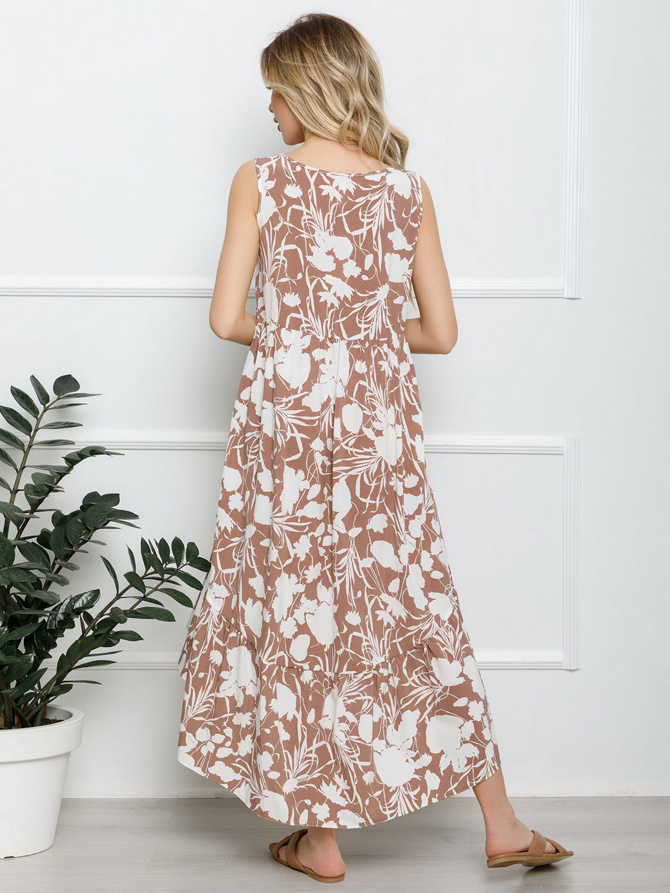 Платья ISSA Plus модель SA-196_beige Фото