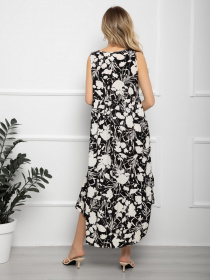 Платья ISSA Plus модель SA-196_black Фото