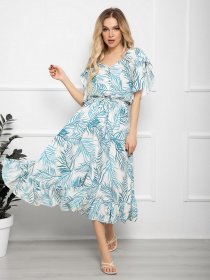 Сукні ISSA Plus модель SA-216_white Фото