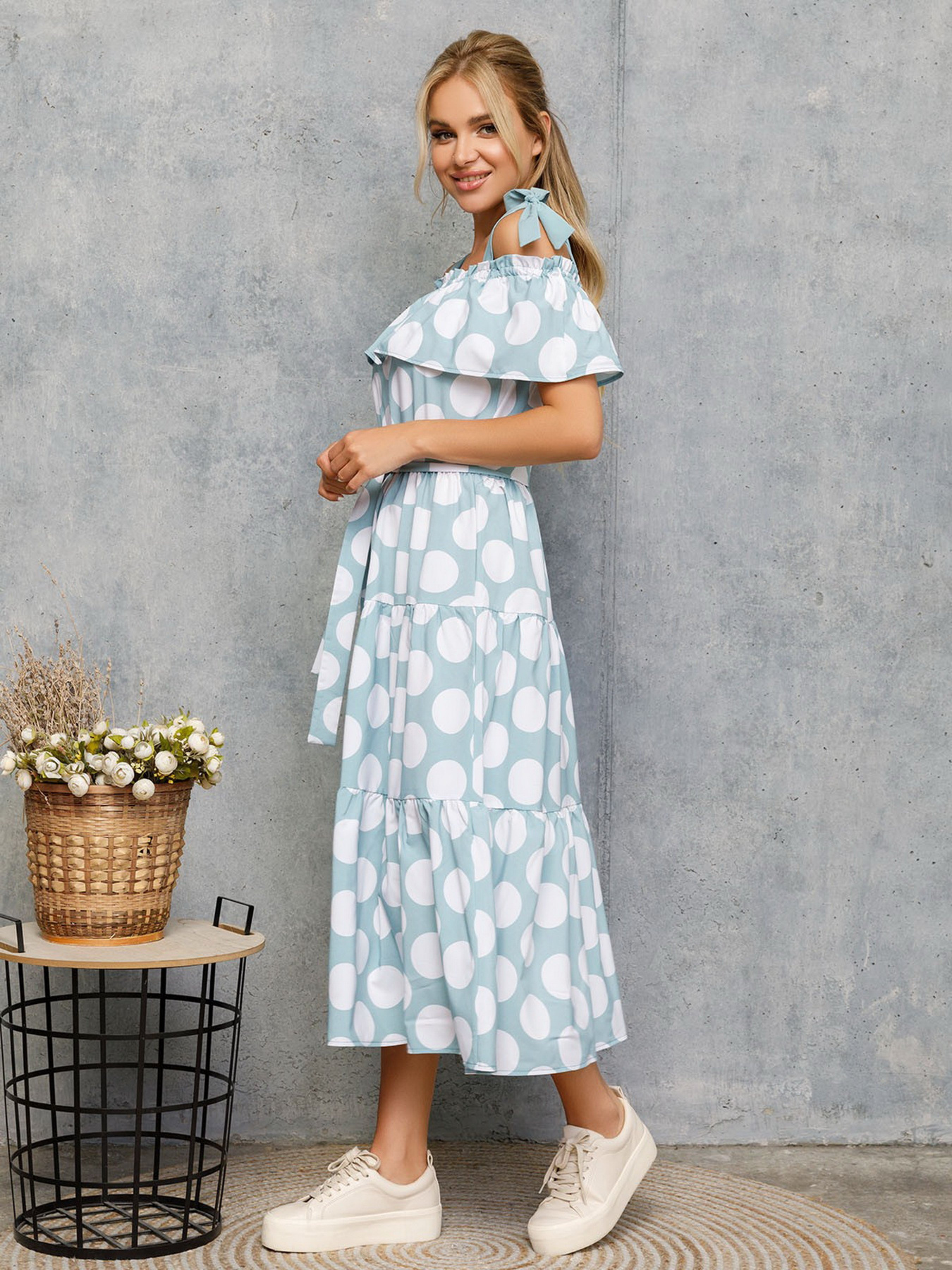 Платья ISSA Plus модель SA-223_mint Фото