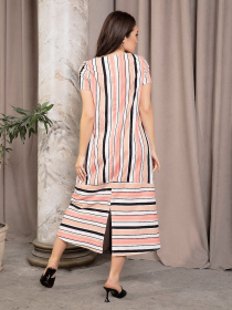 Платье миди ISSA Plus модель SA-244_multicolor Фото