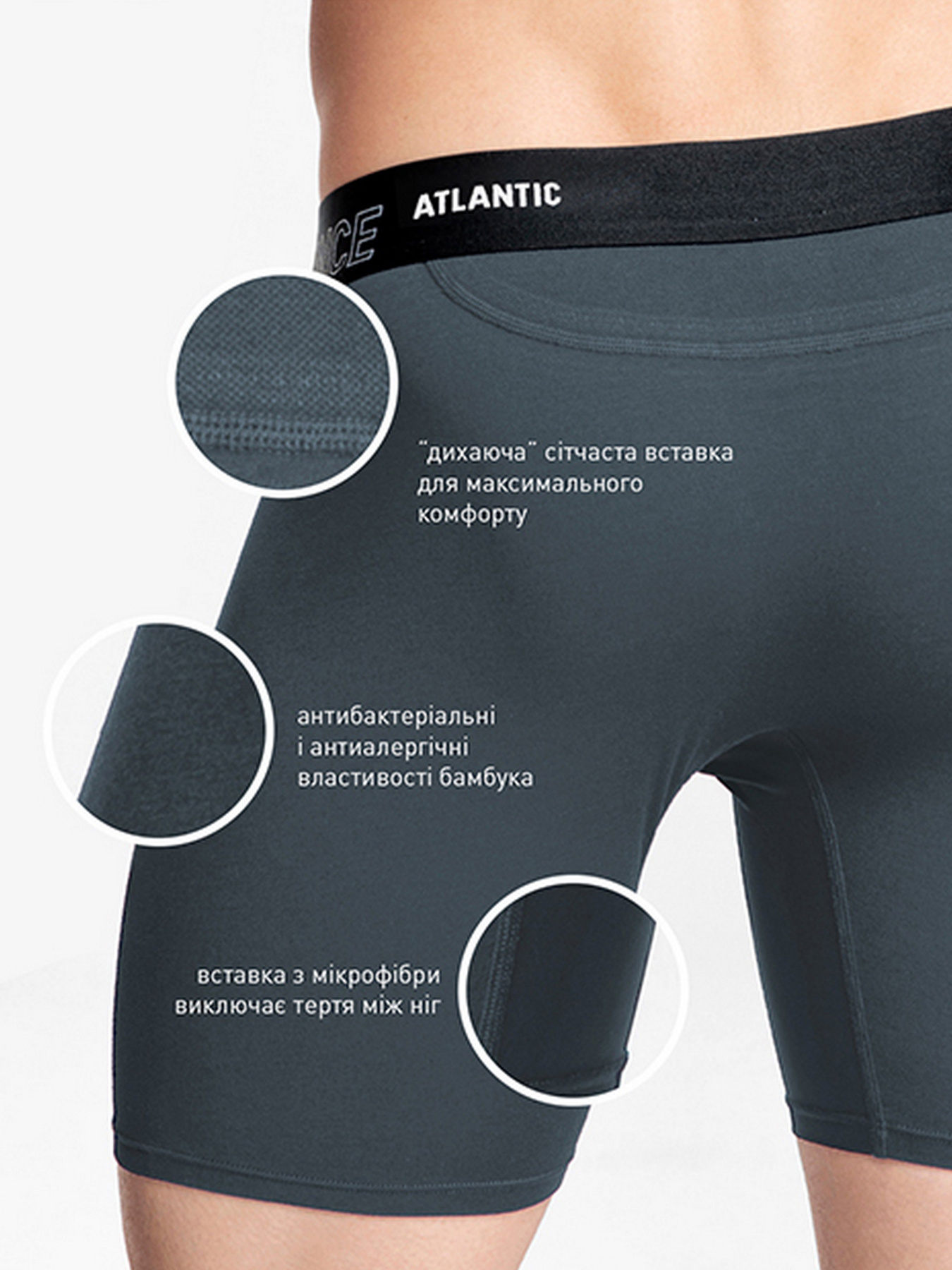 Трусы Atlantic модель MH-1181_SZG Фото