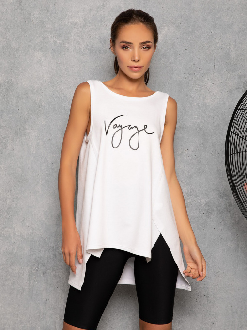 Спортивная майка ISSA Plus модель 12769_white Фото