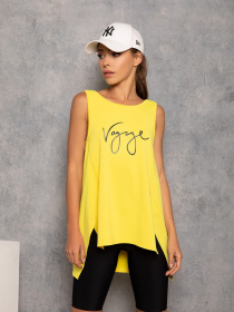 Майка спортивная ISSA Plus модель 12769_yellow Фото