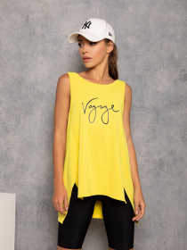 Спортивная майка ISSA Plus модель 12769_yellow Фото