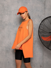 Спортивна майка ISSA Plus модель 12769_orange Фото