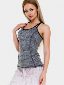 Майка спортивная ISSA Plus модель 9484-A_grey Фото