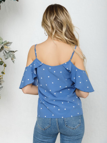 Топ ISSA Plus модель SA-189_blue Фото