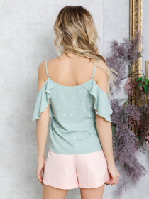 Блуза ISSA Plus модель SA-189_mint Фото