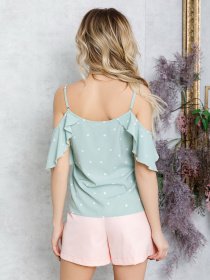 Блуза ISSA Plus модель SA-189_mint Фото