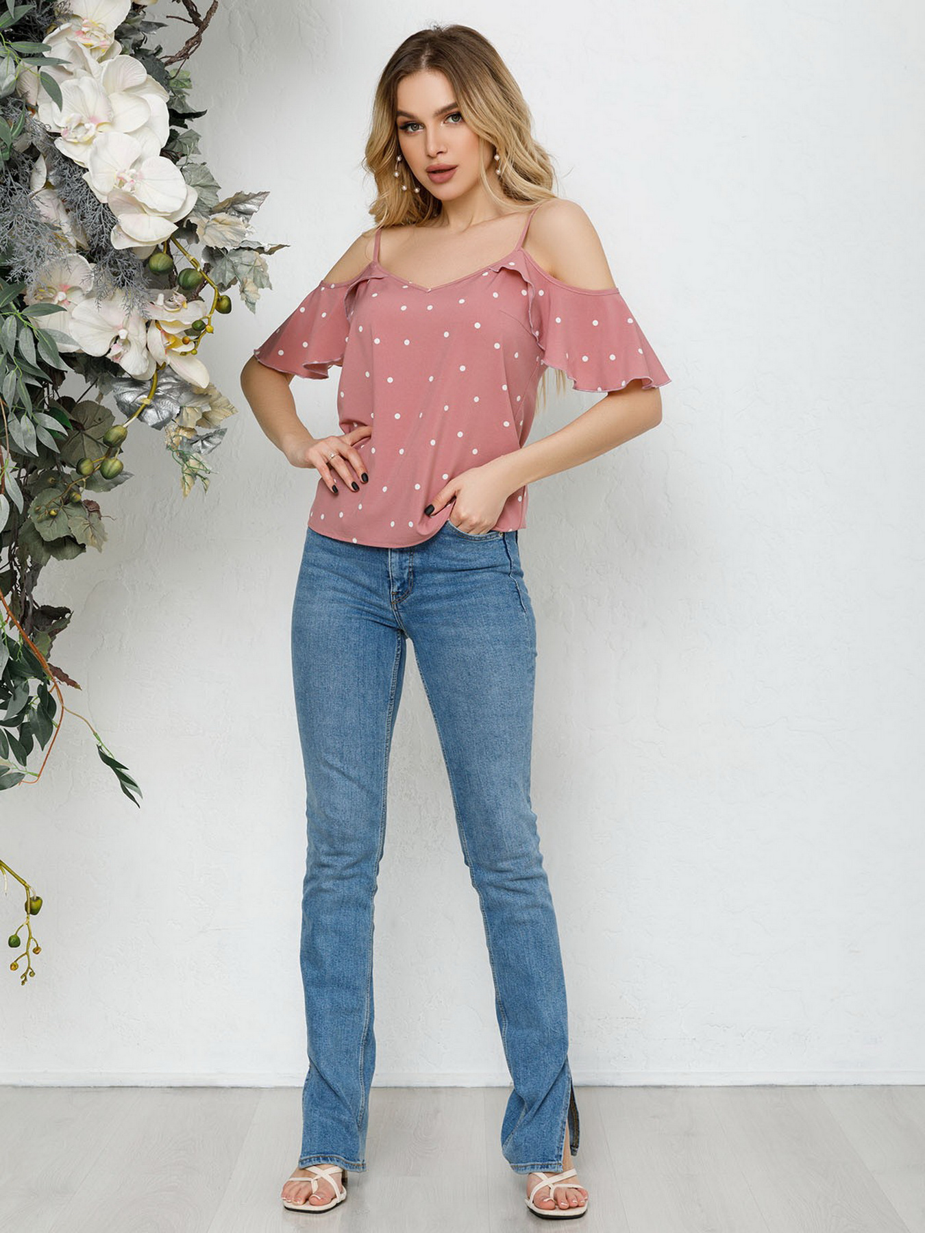 Топ ISSA Plus модель SA-189_pink Фото